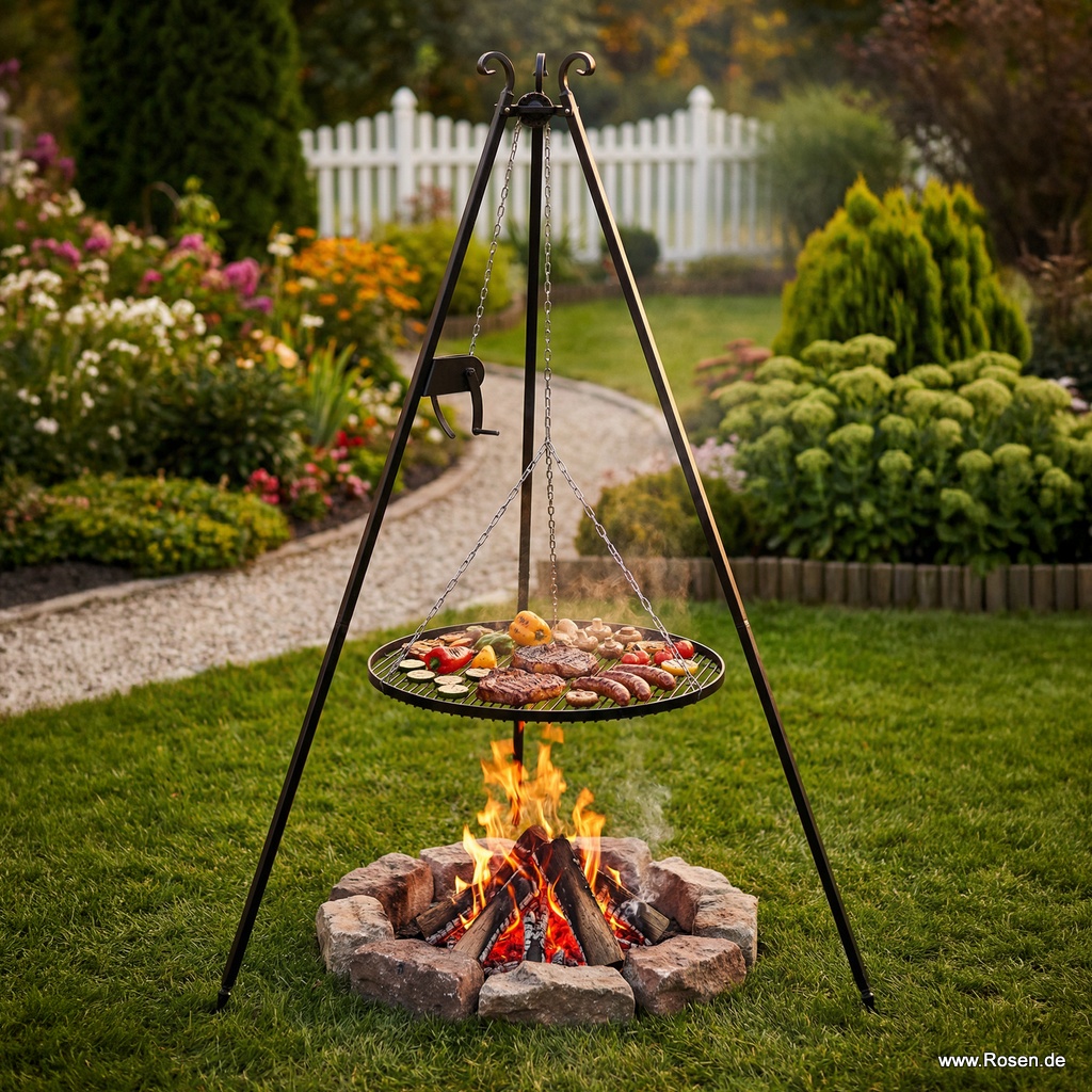 CookKing Dreibein-Grill mit Winde