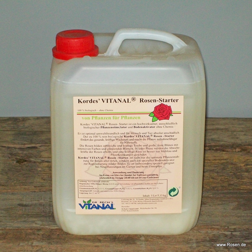 Artikelbild 1 des Artikels Kordes' Vitanal® Rosen-Starter, 5 Liter