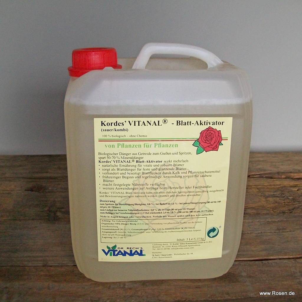 Kordes' Vitanal® Blatt-Aktivator, 5 Liter